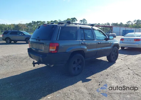 2002 Jeep Grand Cherokee Sport из США, поврежденный, VIN 1J4GX38S32C238339